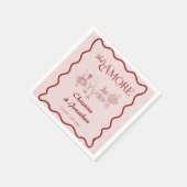 イタリア | イタリア料理 | リハーサルディナー スタンダードカクテルナプキン (角)