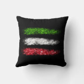 *~*イタリア・イタリア・イタリアンシンプル抽象芸術国旗 クッション (裏面)