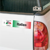イタリア - イタリア カー ステッカー (トラック上)