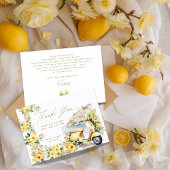 イタリア イタリア ポジターノ アマルフィ ヴェスパ ブライダルシャワーパーティー サンキューカード