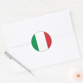 イタリア・イタリア・ユーロ・ステッカー ラウンドシール (封筒)
