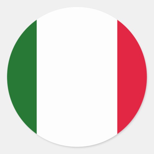 イタリア,イタリア ラウンドシール (正面)