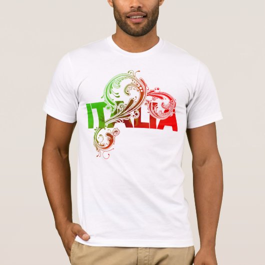 イタリア-イタリア Tシャツ (正面)