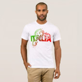 イタリア-イタリア Tシャツ (正面フル)