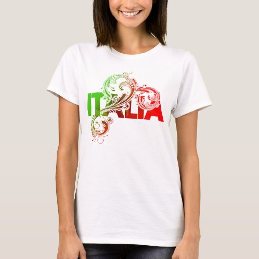 イタリア-イタリア Tシャツ (正面)