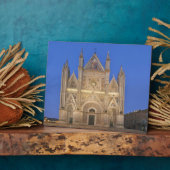 イタリア，ウンブリア，オルヴィエト，オルヴィエト大聖堂 フォトプラーク (側面)