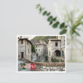 イタリア – ウンブリア – グビオ – サンマルティーノ地区 –  ポストカード (スタンド正面)