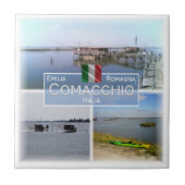 イタリア エミリア・ロマーニャ州 コマッコ・ タイル (正面)