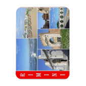 イタリア – エミリア・ロマーニャ – Rimini – モザイク –  マグネット (縦)