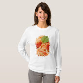 イタリア, オルタ, オルタ湖, トマトスパゲッティ Tシャツ (正面フル)