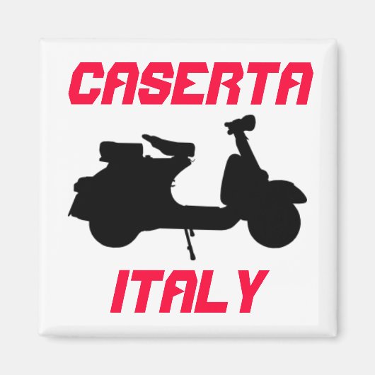 イタリア,カゼルタ,スクーター マグネット (正面)