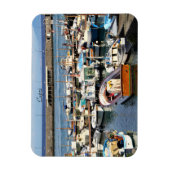 イタリア、カプリ島、ボート、 Marina、写真、 マグネット (縦)