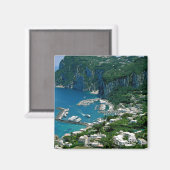 イタリア，カプリ島 マグネット (正面/裏面)