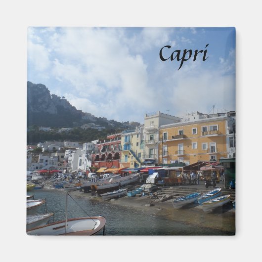 イタリア,カプリ マグネット (正面)