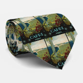 イタリア，カプリ，ヴィンテージ旅行ポスターアートイタリア ネクタイ (ロール)