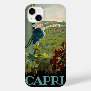イタリア,カプリ,ヴィンテージ旅行ポスターアートイタリア Case-Mate iPhone 14 PLUSケース