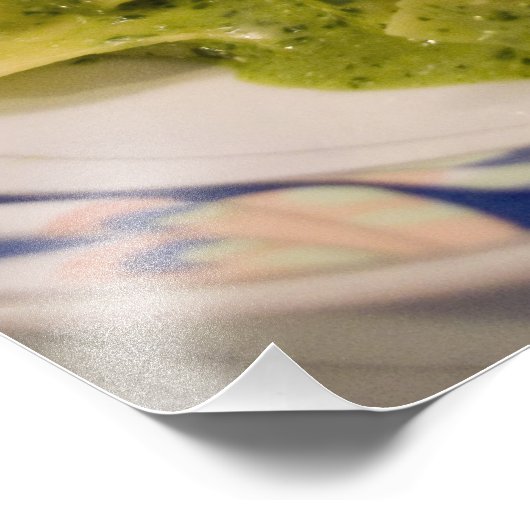 イタリア、カモグリ。パスタとペストのプレート フォトプリント (角)