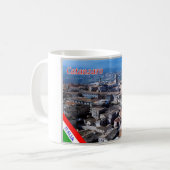 イタリア - カラブリア州 - カタンザーロ - コーヒーマグカップ (正面左)