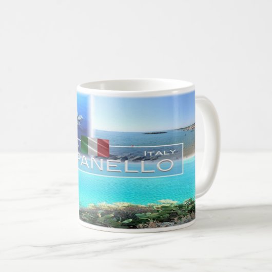 イタリア カラブリア コパネッロ コーヒーマグカップ (正面右)