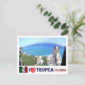 イタリア – カラブリア – トローピー – 大好き –  ポストカード (スタンド正面)