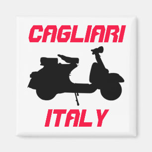 イタリア,カリアリ,スクーター マグネット