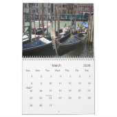 イタリア カレンダー (3月 2026)