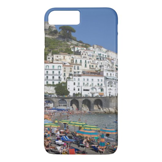 イタリア カンパニア州 アマルフィのビーチ Case-Mate iPhoneケース (裏面)
