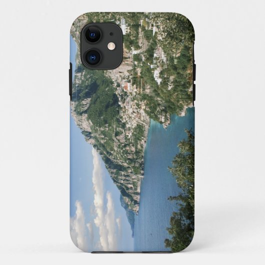 イタリア、カンパニア州、ソレント半島、ポジターノ Case-Mate iPhoneケース (裏面)