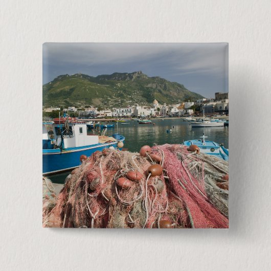 イタリア、カンパニア州、(ナポリ湾)、イスキア島、フォリオ: 缶バッジ (正面)