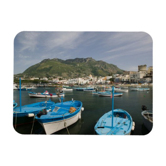 イタリア、カンパニア州、(ナポリ湾)、イスキア島、フォリオ: 2 マグネット (横)