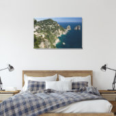 イタリア、カンパニア州（ナポリ湾）、カプリ島： キャンバスプリント (インサイチュ (寝室))