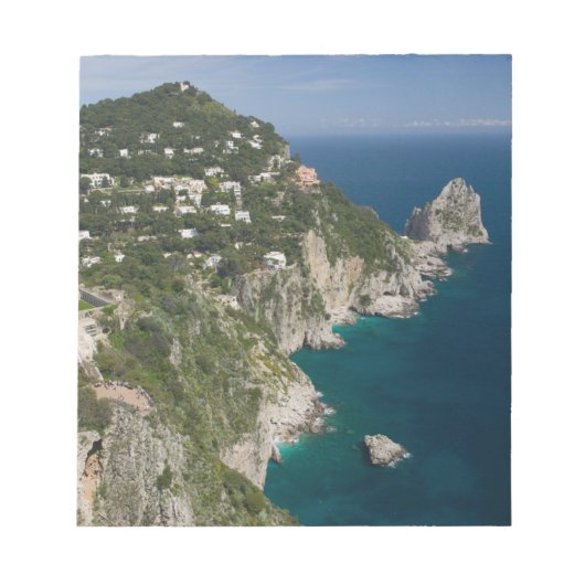 イタリア、カンパニア州(ナポリ湾)、カプリ島: ノートパッド (正面)