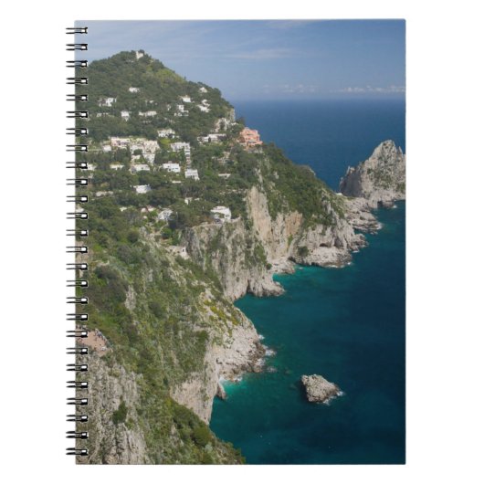イタリア、カンパニア州(ナポリ湾)、カプリ島: ノートブック (正面)