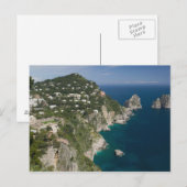 イタリア、カンパニア州（ナポリ湾）、カプリ島： ポストカード (正面/裏面)
