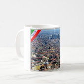 イタリア - カンパニア州 - ナポリ - コーヒーマグカップ (正面左)