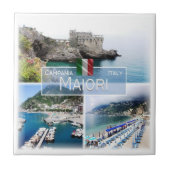 イタリア カンパニア州 マイオーリ タイル (正面)