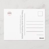 イタリア – カンパニア – アマルフィコースト – アトラニ – ポストカード (裏面)