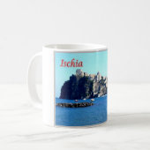 イタリア – カンパニア – イスキアイランドホテル コーヒーマグカップ (正面左)