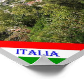 イタリア – カンパニア – カプリ – ザフンカリー – ポスター (角)
