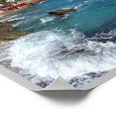 イタリア – カンパニア – カプリ – マリーナピッコーラ – ポスター (角)