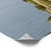 イタリア、カンパニア、ナポリ湾)、イスキア、 ポスター (角)