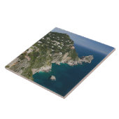 イタリア,カンパニア, (ナポリ湾),カプリ: タイル (側面)