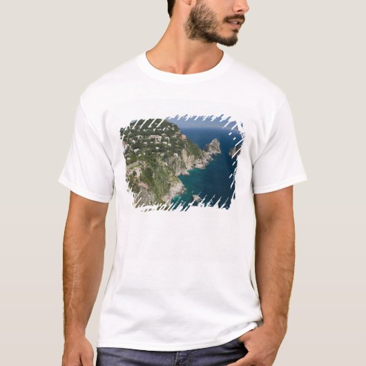 イタリア，カンパニア， （ナポリ湾），カプリ： Tシャツ (正面)