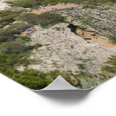 イタリア，カンパニア， （ナポリ湾）, CAPRI: ポスター (角)