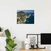 イタリア，カンパニア， （ナポリ湾）, CAPRI: ポスター (ホームオフィス)