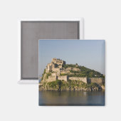 イタリア，カンパニア，ナポリ湾), ISCHIA, 2 マグネット (正面/裏面)