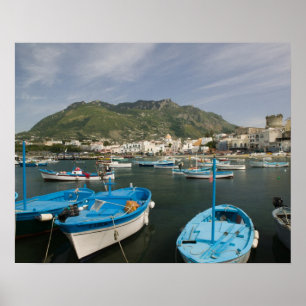 イタリア，カンパニア， （ナポリ湾）, ISCHIA, FORIO: 2 ポスター