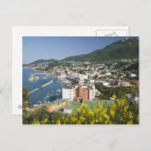 イタリア，カンパニア， （ナポリ湾）, ISCHIA, LACCO ポストカード (正面/裏面)