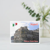 イタリア – カンパニア – ナポリ – パラッツォドンアンナ – ポストカード (スタンド正面)