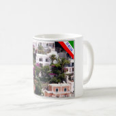 イタリア – カンパニア – ポジターノ –  コーヒーマグカップ (正面右)